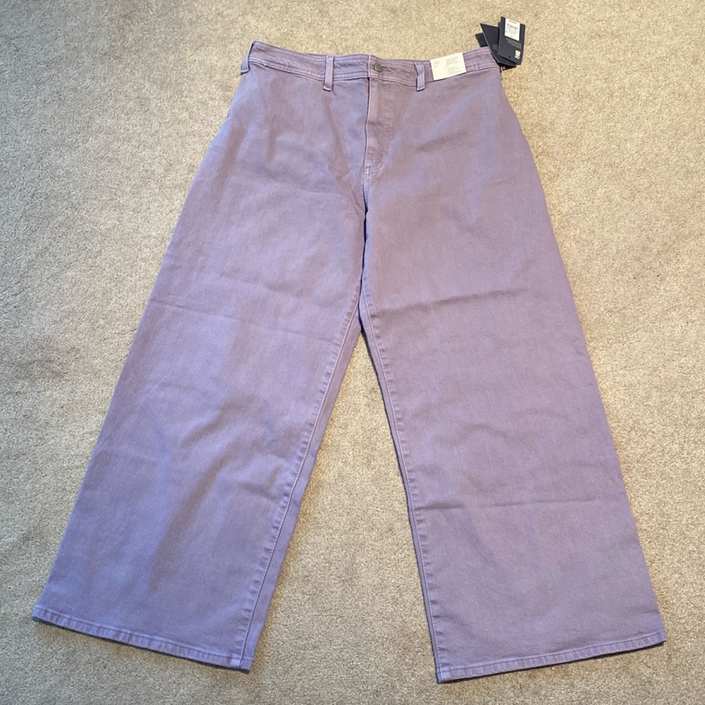 NWT Universal Thread sailor wide leg denim 14